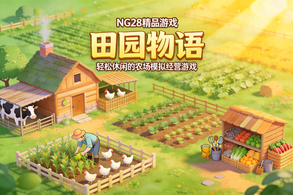 NG28精品游戏《田园物语》游戏画面 - 轻松休闲的农场模拟经营游戏