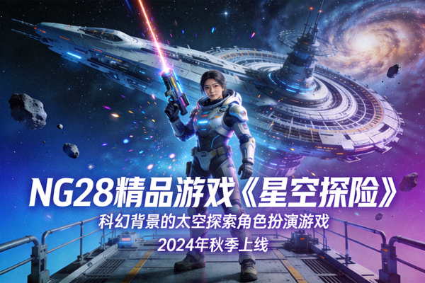 NG28精品游戏《星空探险》宣传图 - 科幻背景的太空探索角色扮演游戏